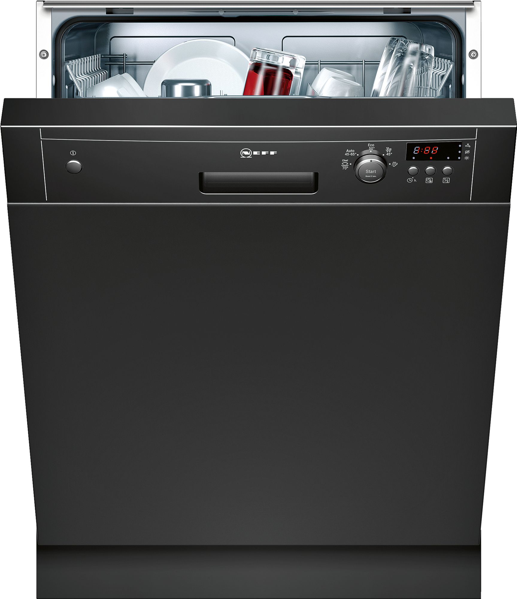 Neff semi deals integrated dishwasher